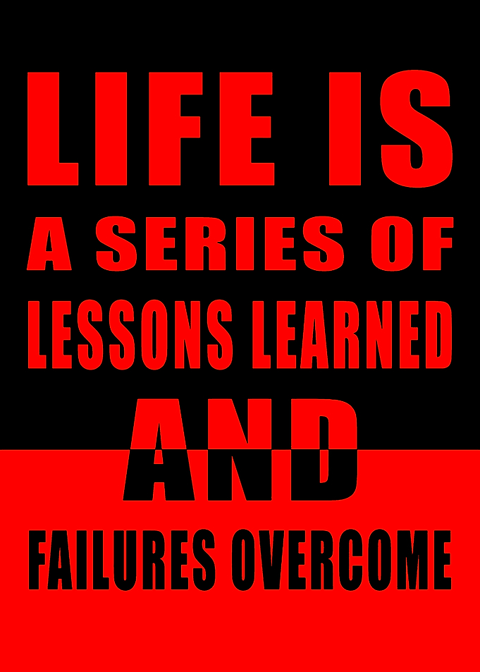 Life Lessons and Failures Quote
