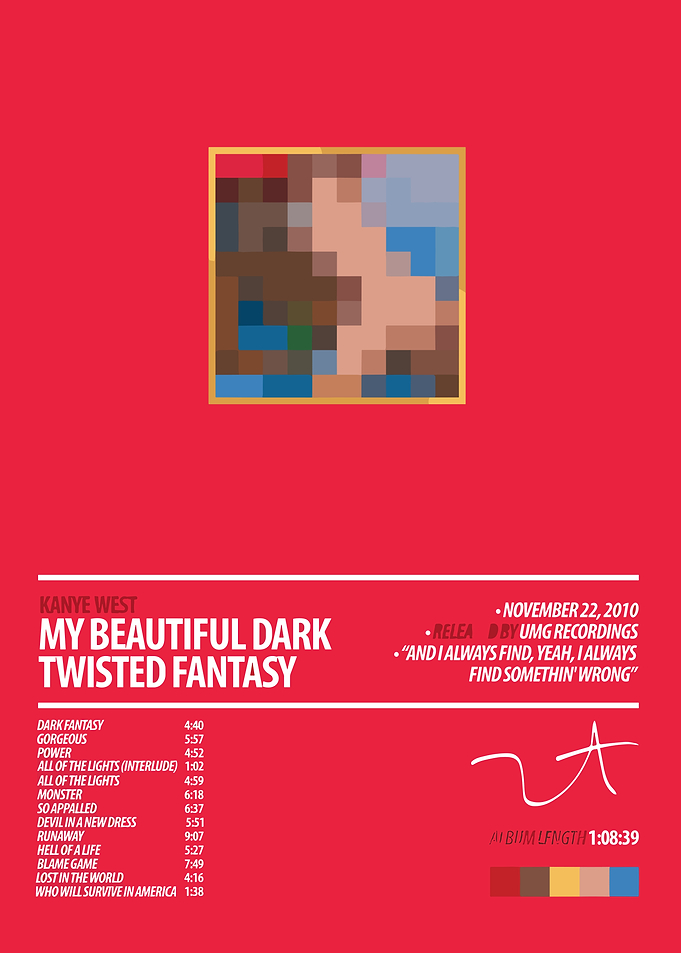 Kanye West - Dark Twisted Fantasy