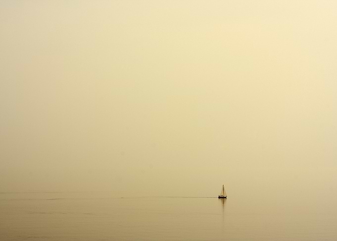 Sailboat on Calm Water