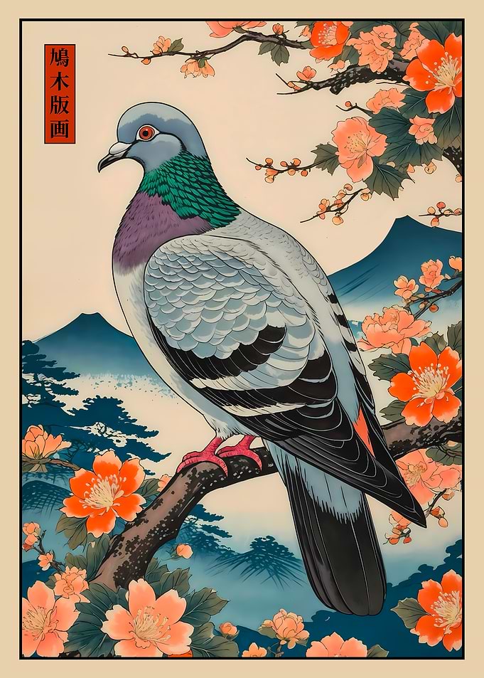 PigeonJapanese Art