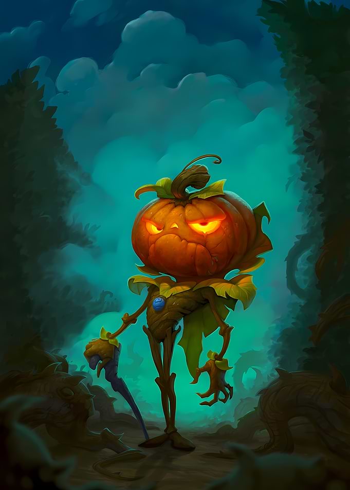 Pumpkin headed
