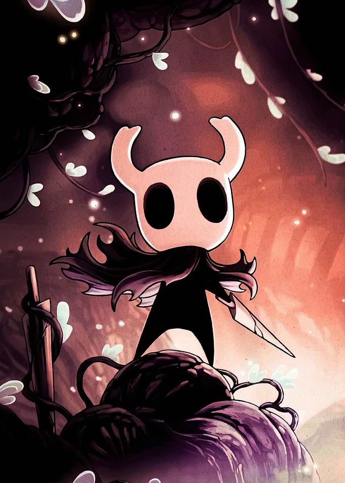 Hollow Knight character art