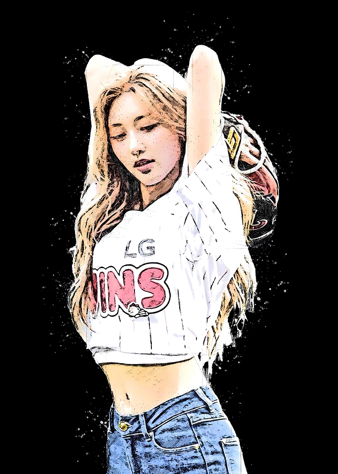 Gaeul Korean Idol