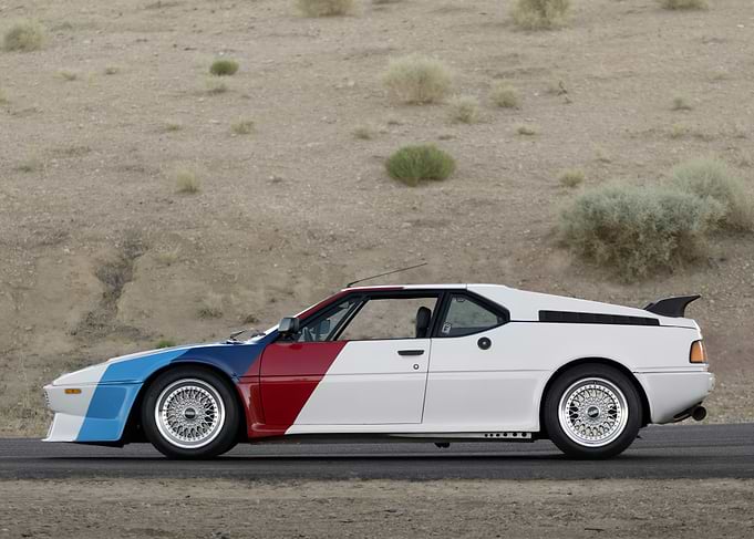 BMW M1 Procar side view