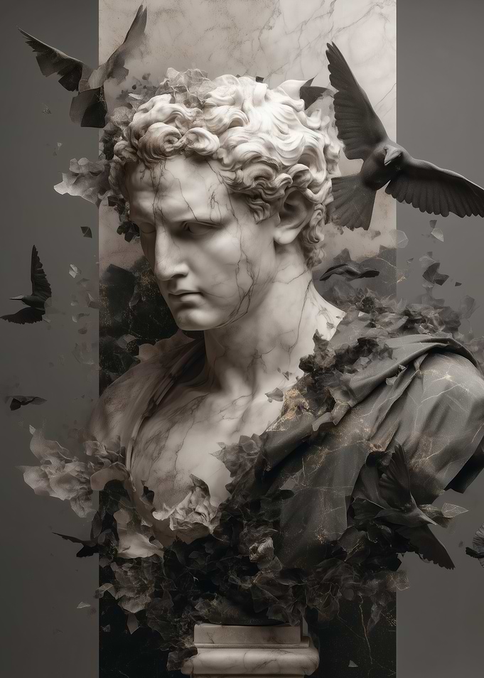 Shattered Marble God