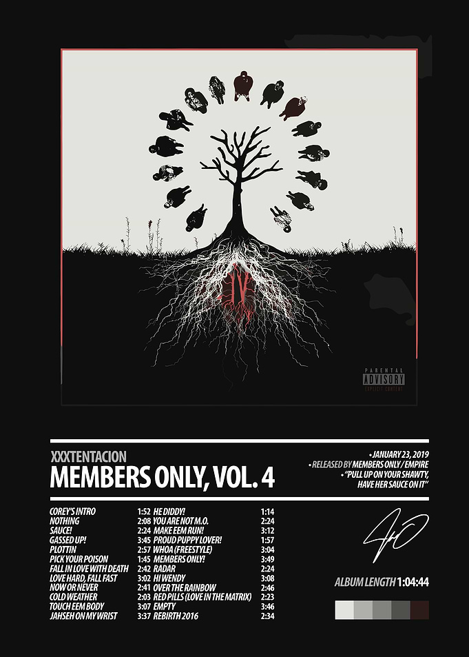 XXXTentacion - Members Only, Vol. 4