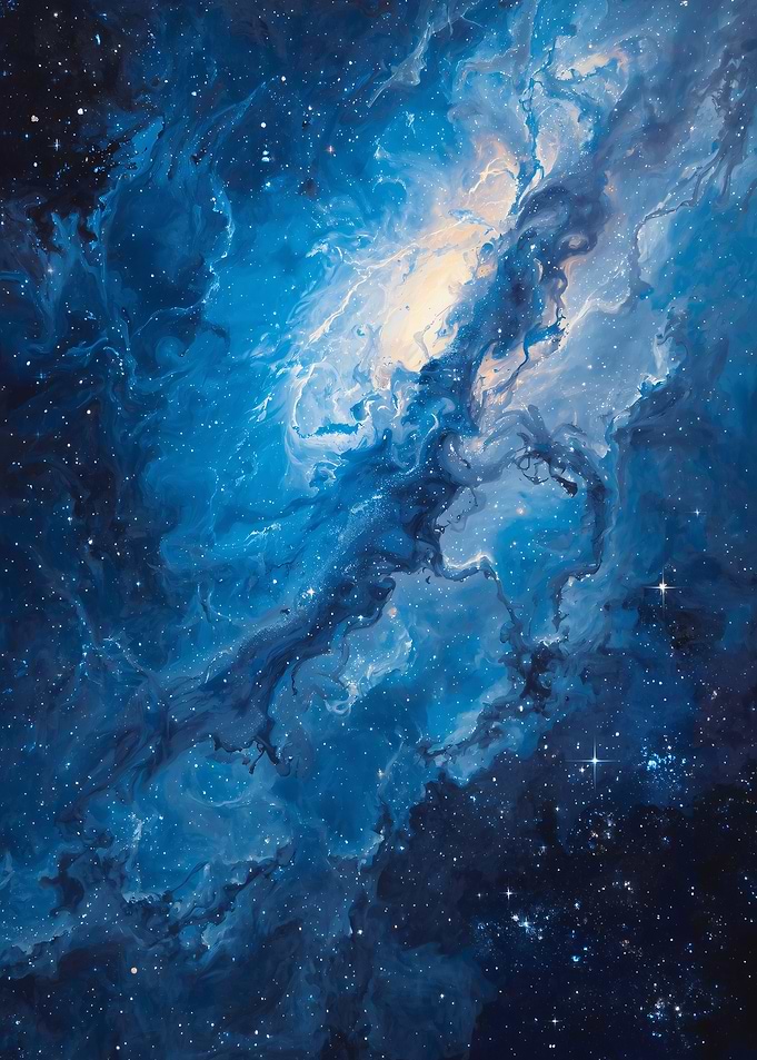 Blue Nebula Galaxy
