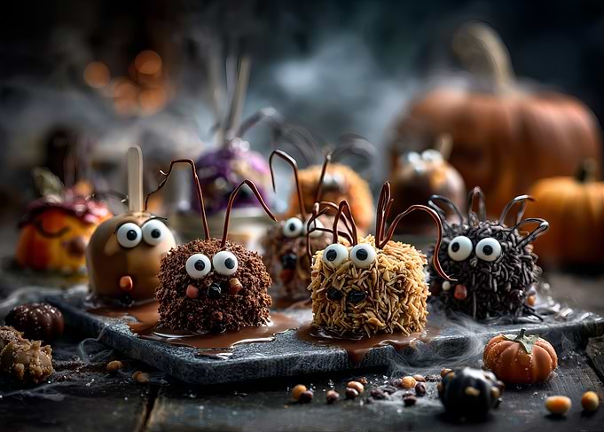 Halloween Treats: Spider-Themed Confections