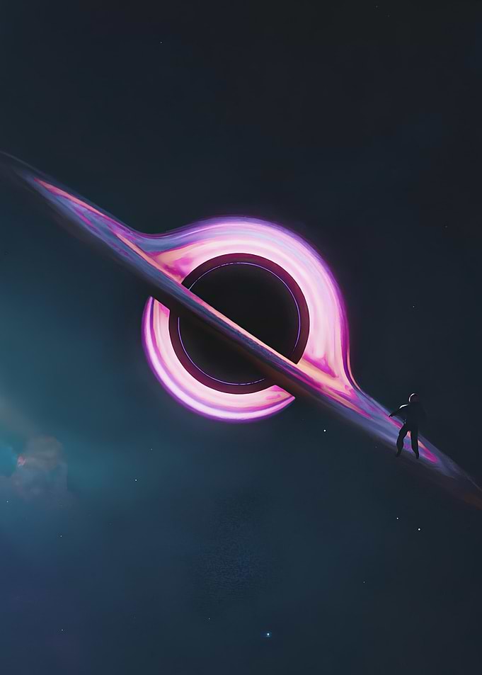 Black Hole and Astronaut