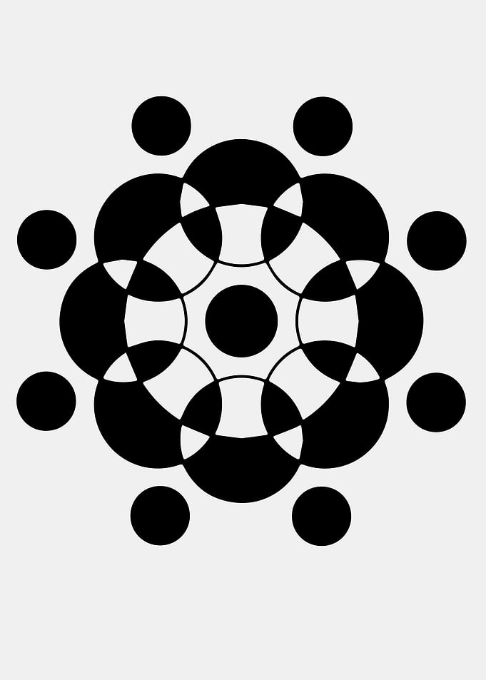 Seed of Life Crop Circle Design