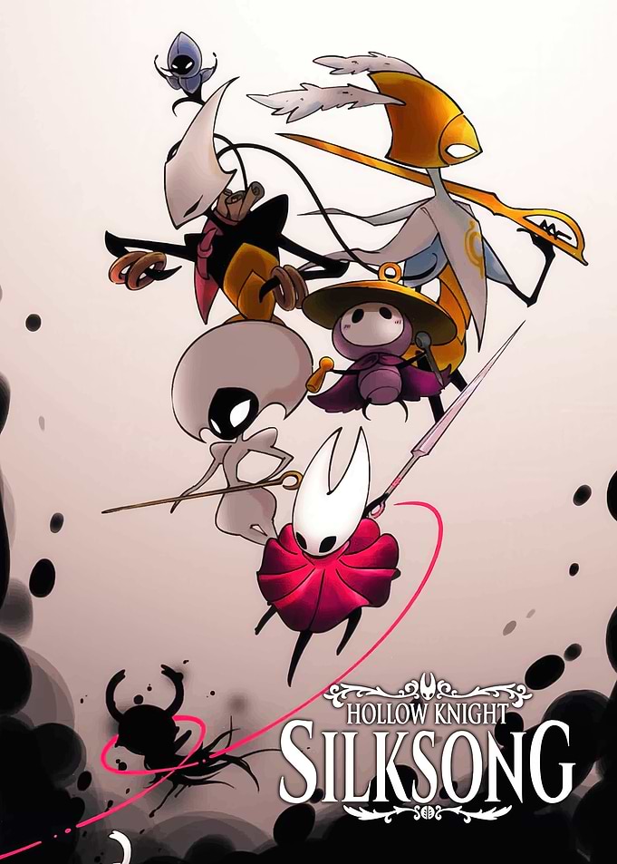 Hollow Knight: Silksong characters illustration