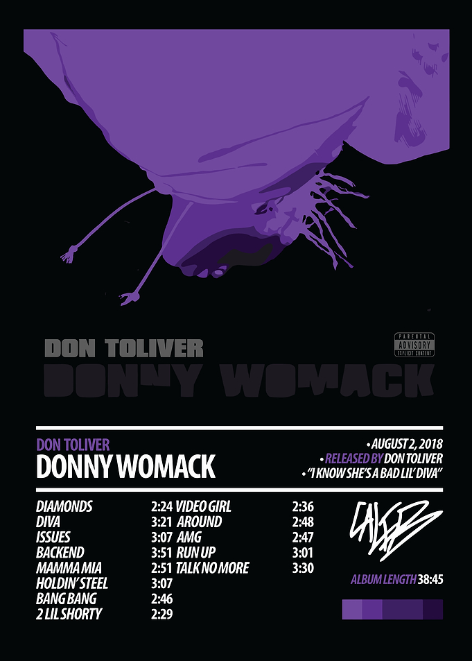 Don Toliver - Donny Womack Album Art