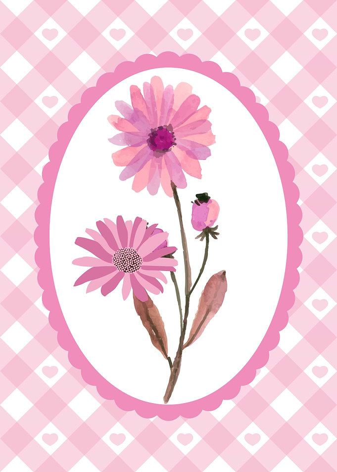 Pastel Pink Blooms