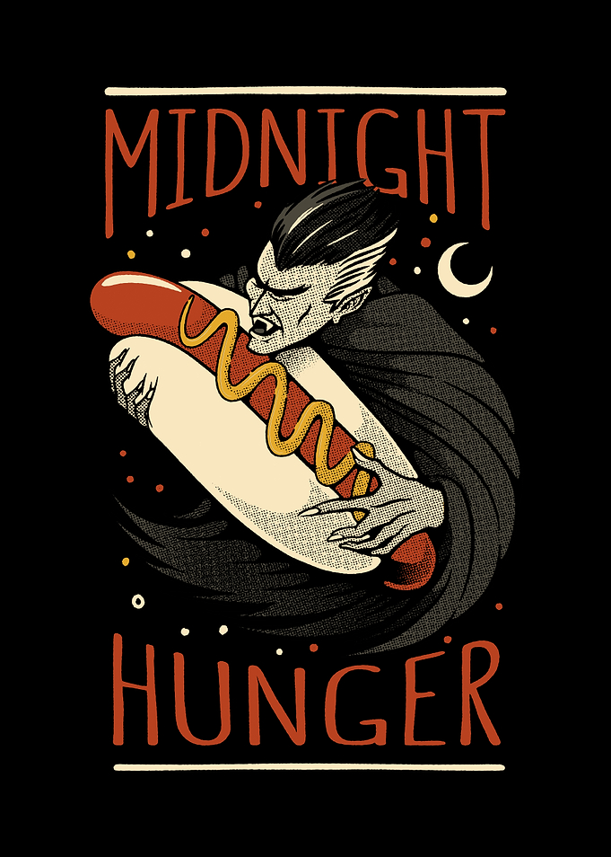 Vampire Hot Dog