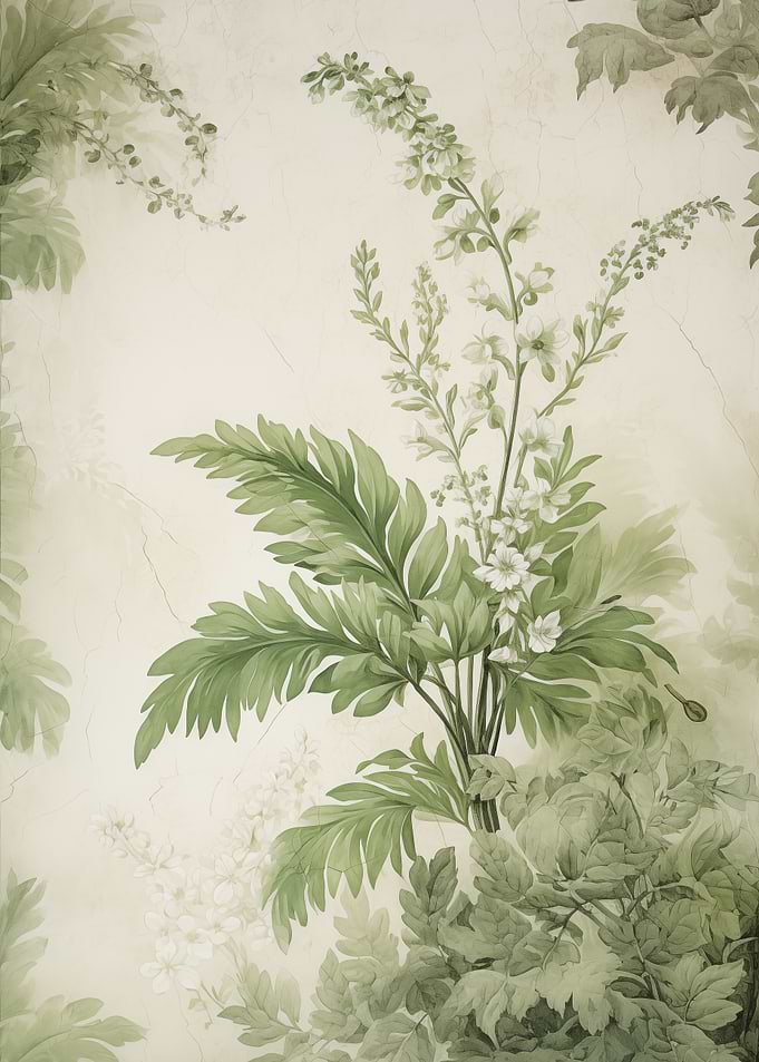 Floral Botanical and Green