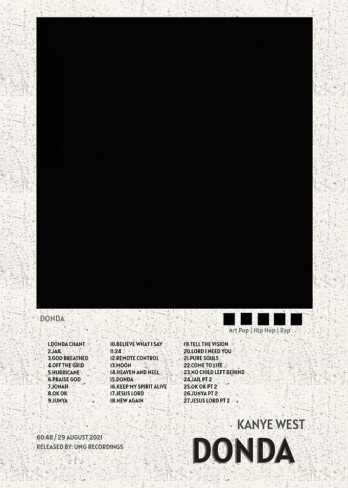 Kanye West - Donda Album Art