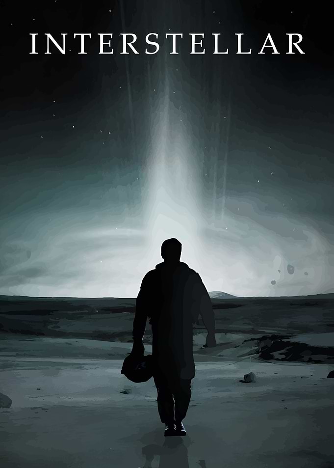 Interstellar Movie Poster Art