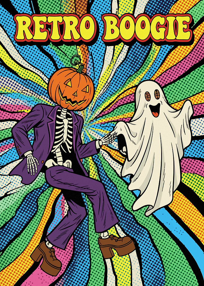 Retro Boogie Halloween Dance Party