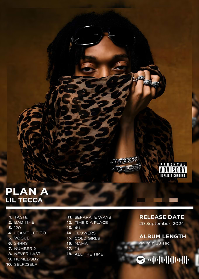 Lil Tecca - Plan A Album Cover