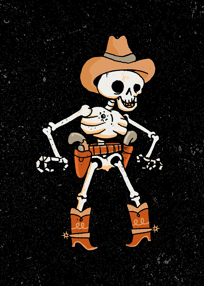 Dead cowboy