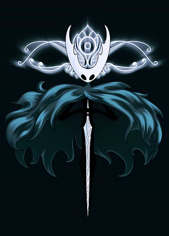 Hollow Knight character digital art