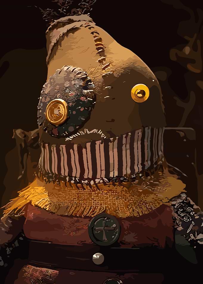 Stylized Ragdoll Character Illustration