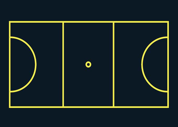 Netball Court Diagram