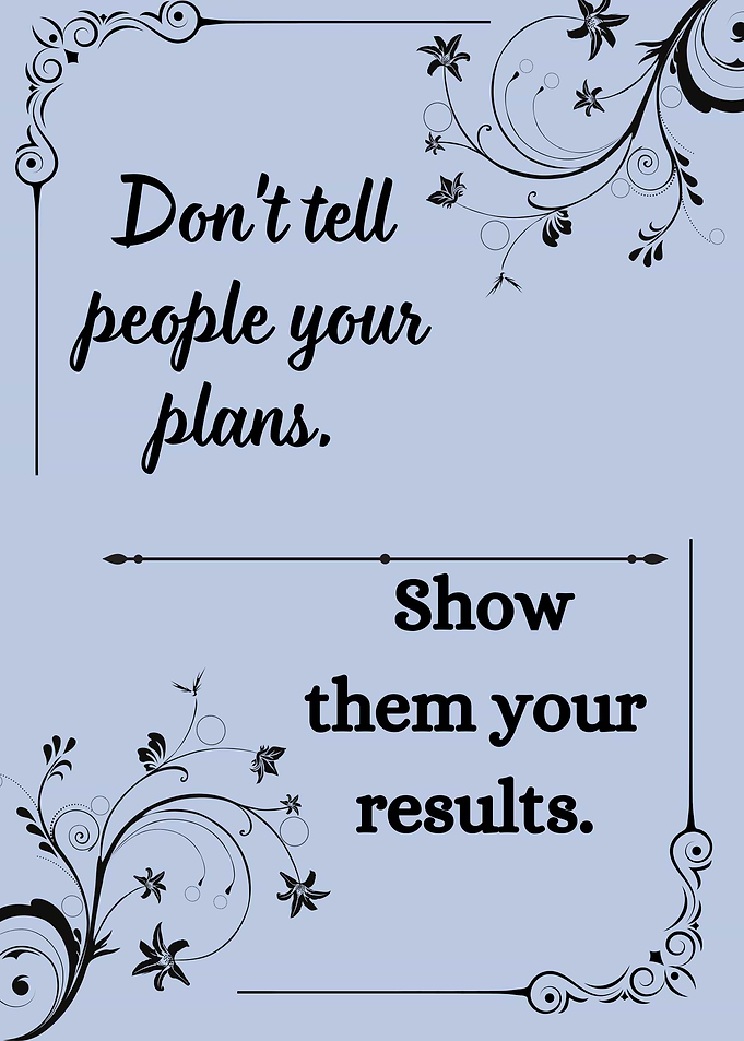 Inspirational Quote with Floral Design