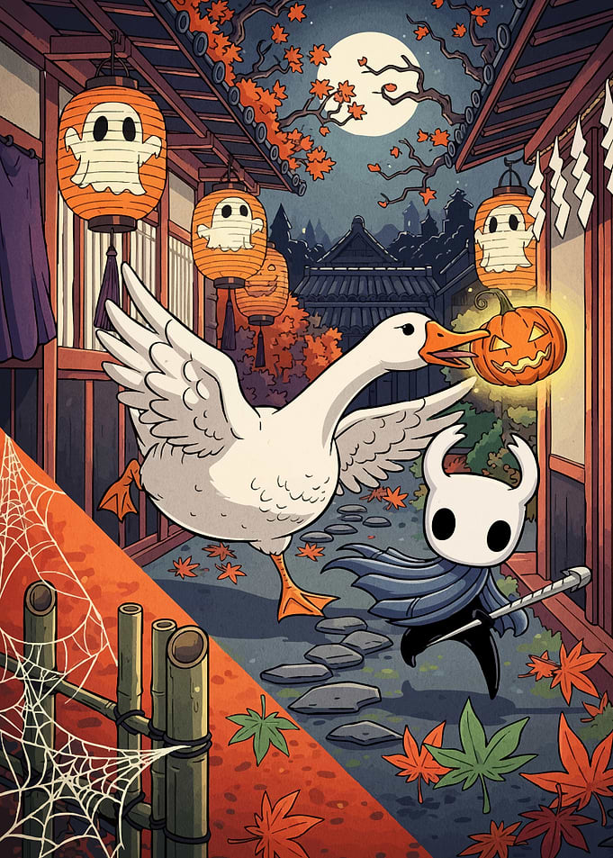 Goose Game Hollow Knight