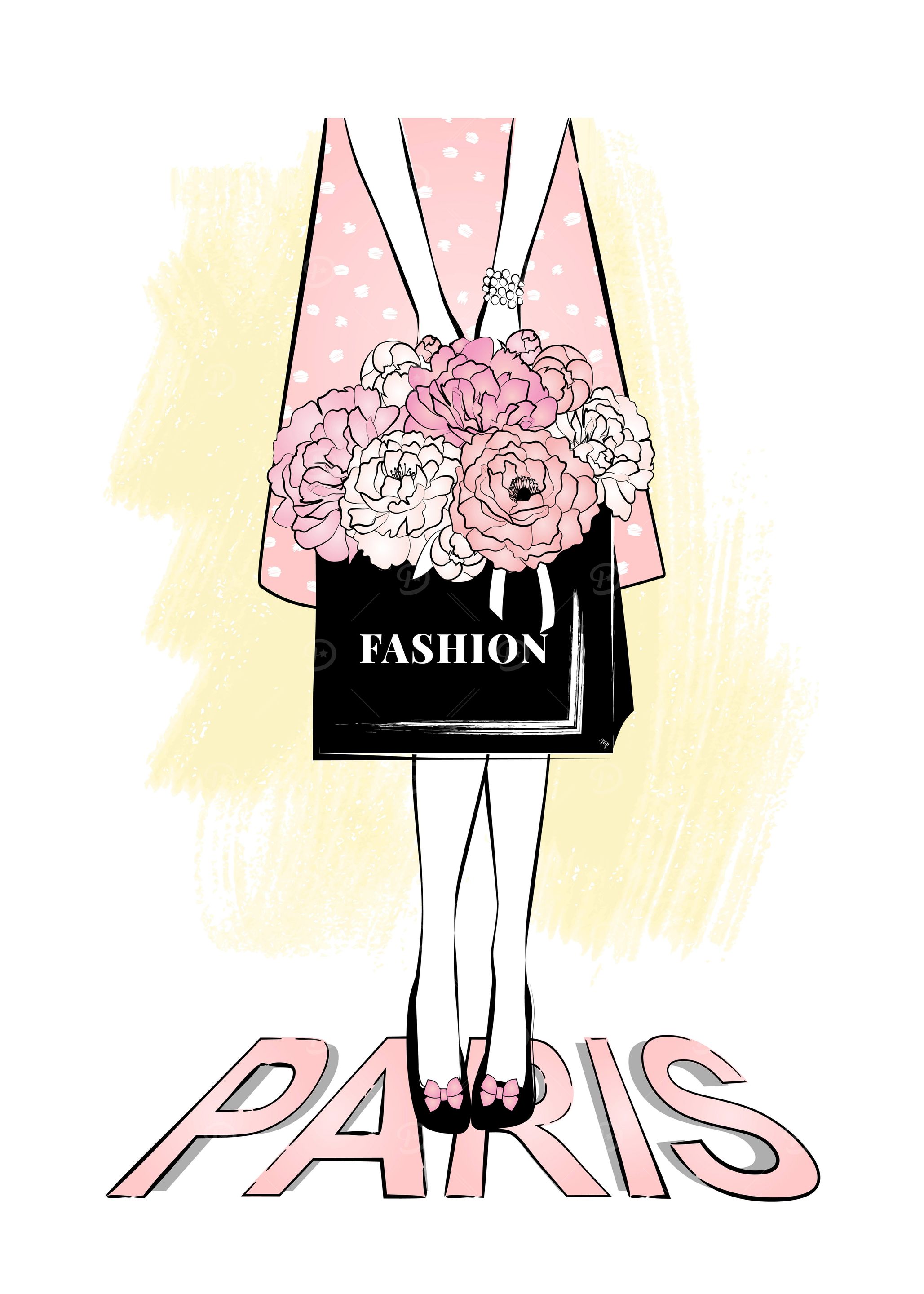 Fashion Girl in Paris