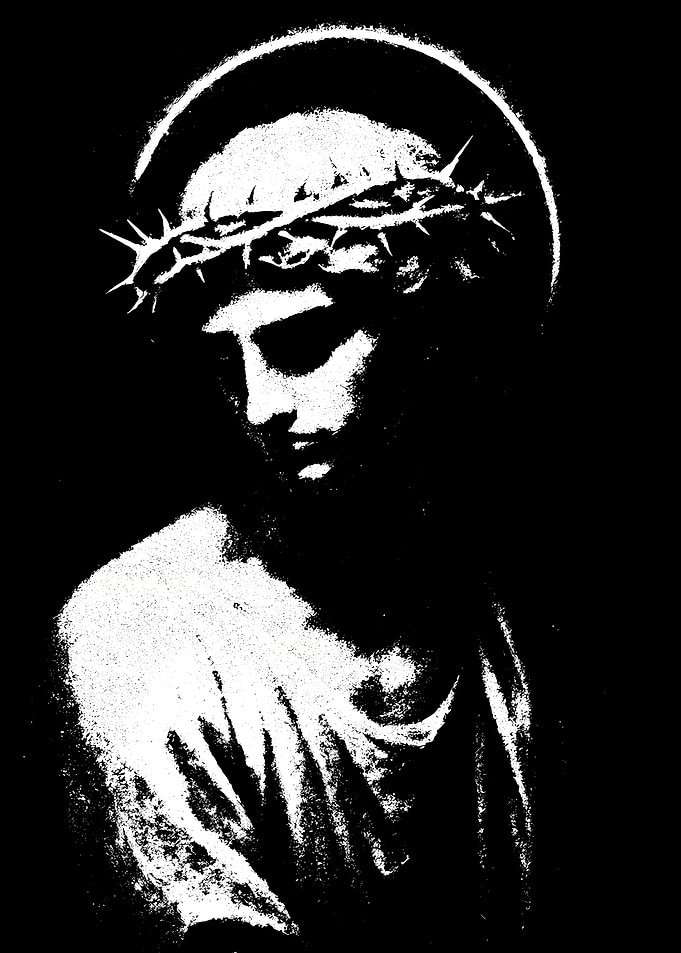 Statue with Crown of Thorns