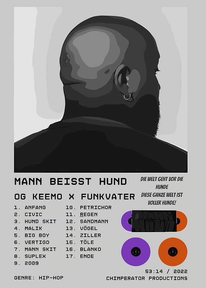 Mann Beisst Hund Album Cover Art