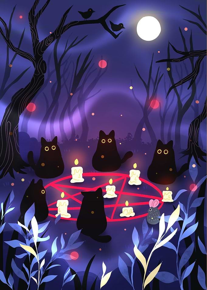 Cats' Ritual And Spells