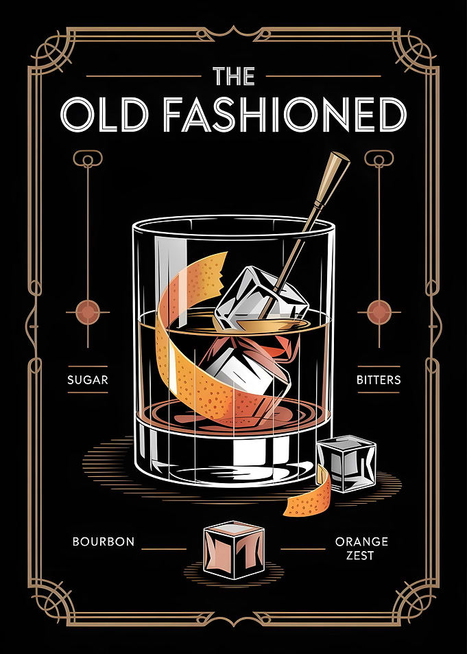 Art Deco Old Fashioned