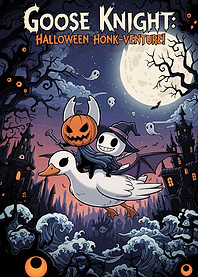 Goose Knight Halloween Honk-Venture!