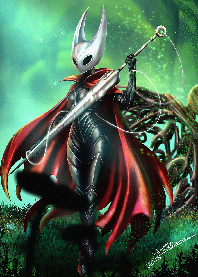 Hornet from Hollow Knight fanart