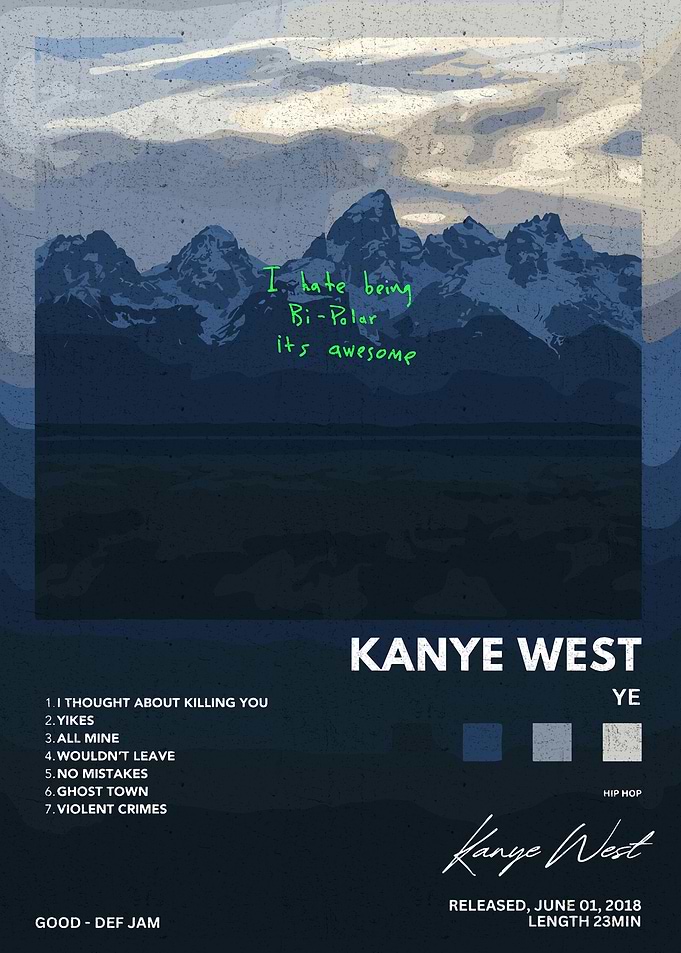 Kanye West - YE Album Cover