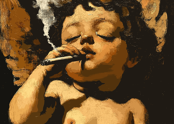 Smoking Angel