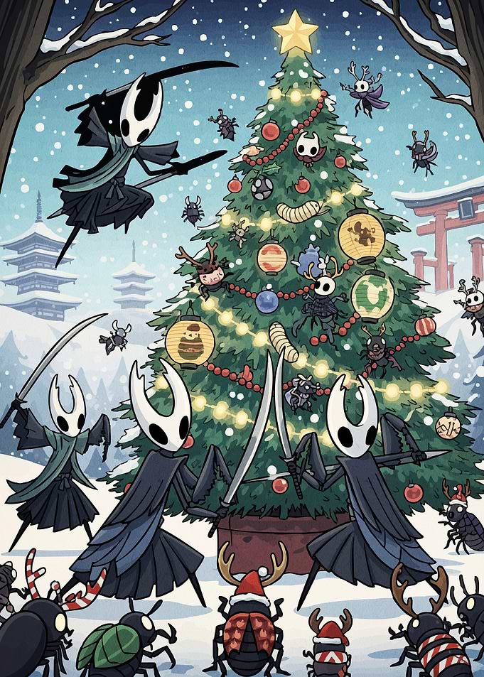 Hollow Knight Christmas