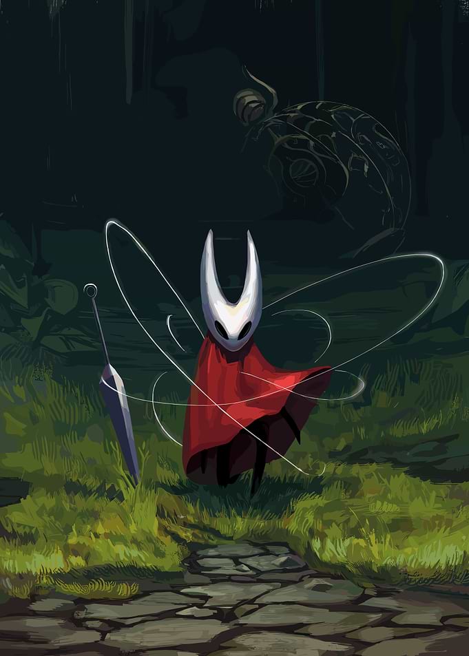Hornet from Hollow Knight artwork