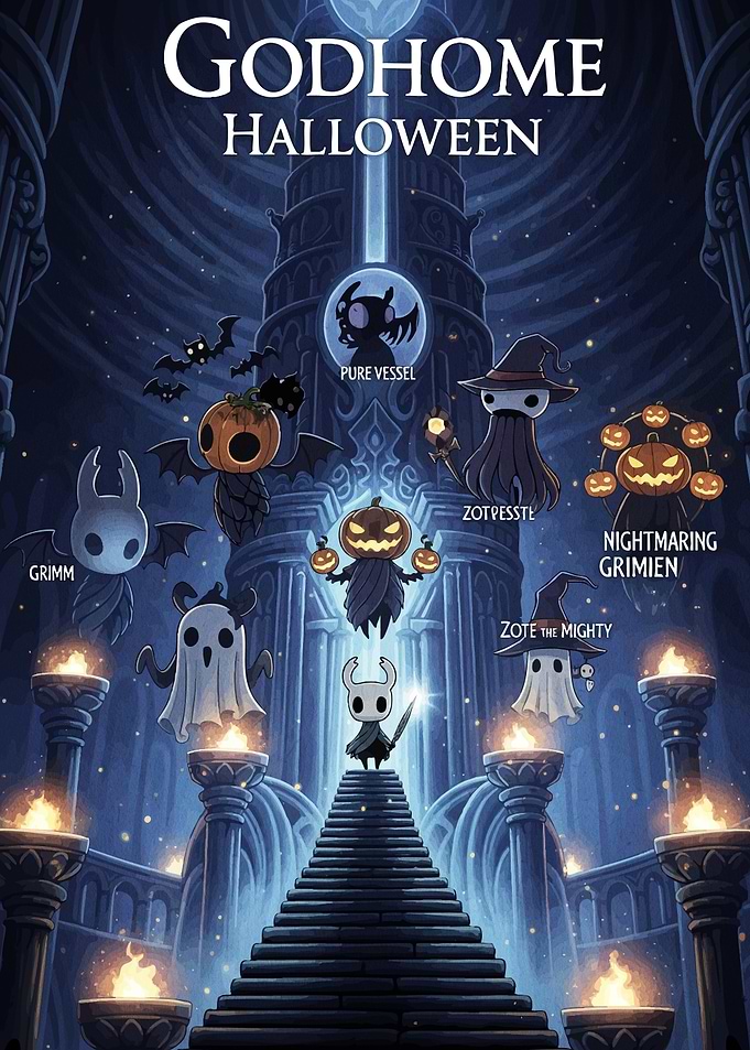 Godhome Halloween Hollow Knight