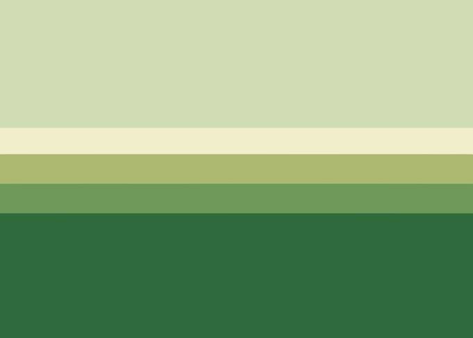 Green Color Palette Stripes