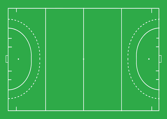 Field Hockey Field Diagram