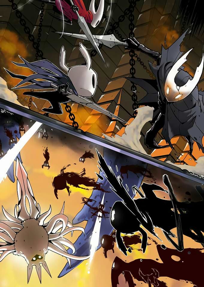 Hollow Knight Battle Poster