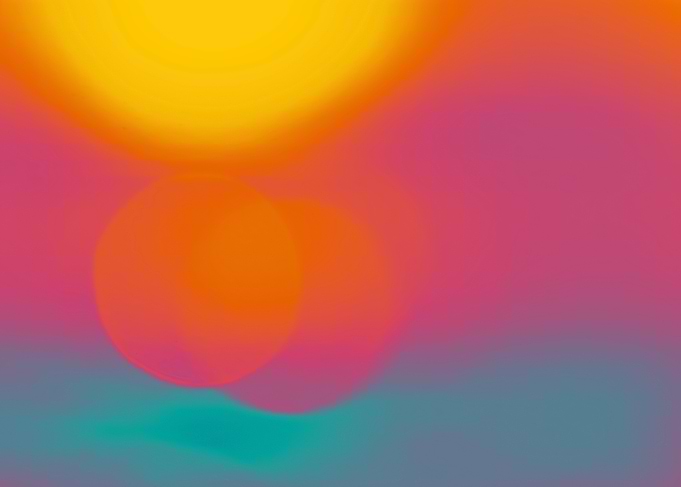 Abstract Gradient with Circles