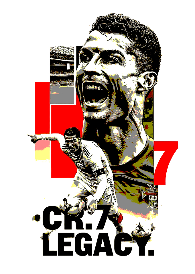 Cristiano Ronaldo CR7 Legacy Poster