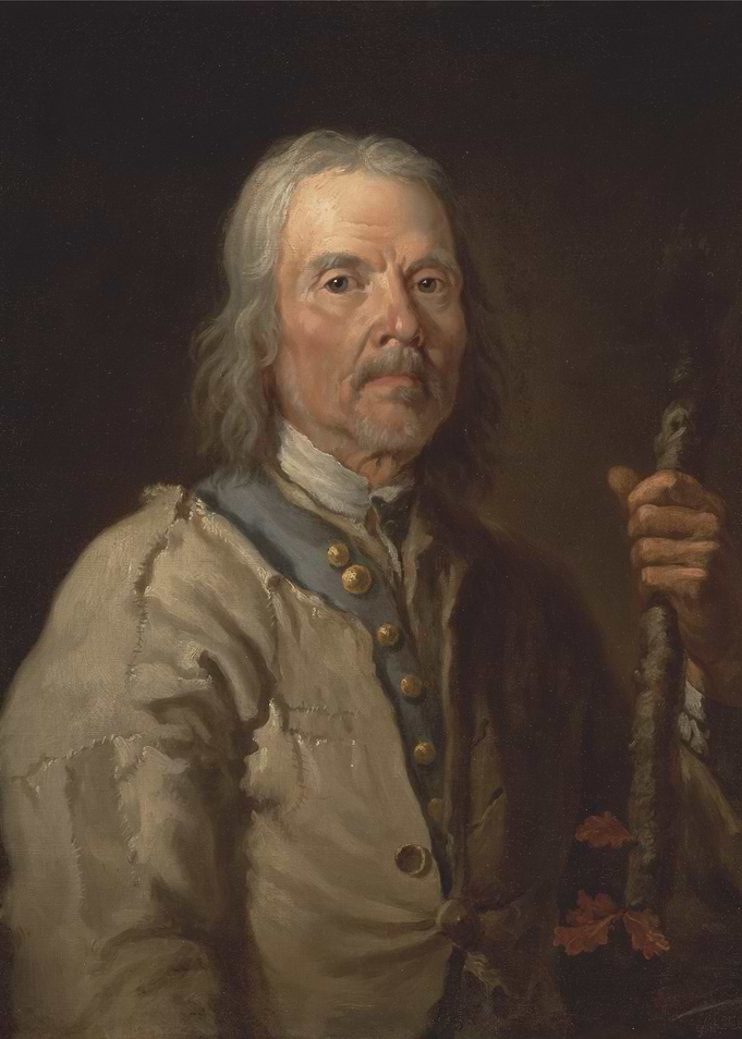 Portrait of an Elderly Man with Staff