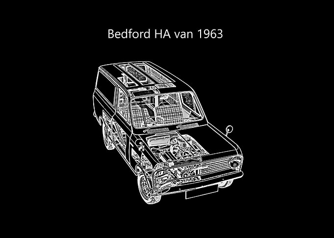 Bedford HA van 1963