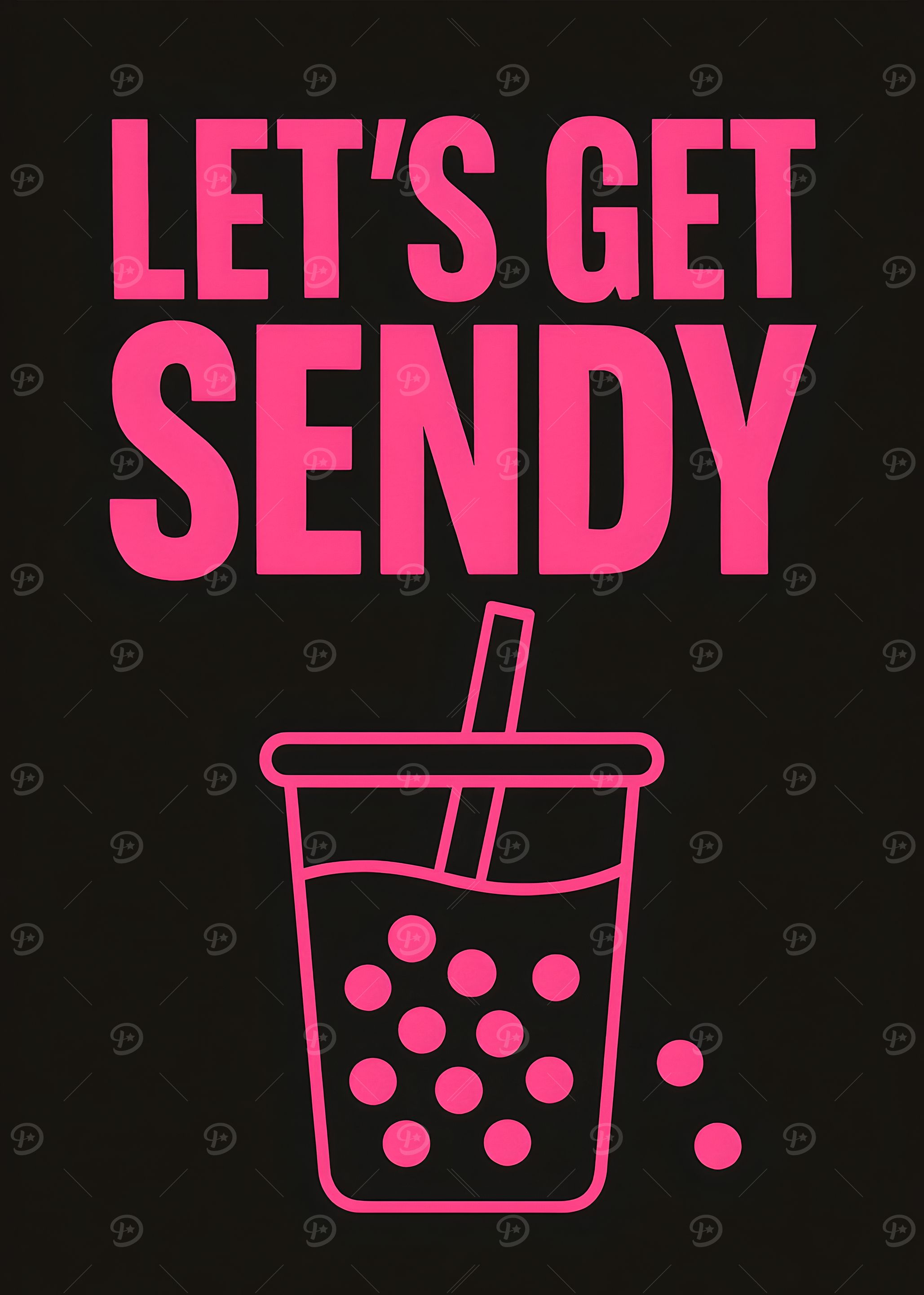 Let's Get Sendy Bubble Tea