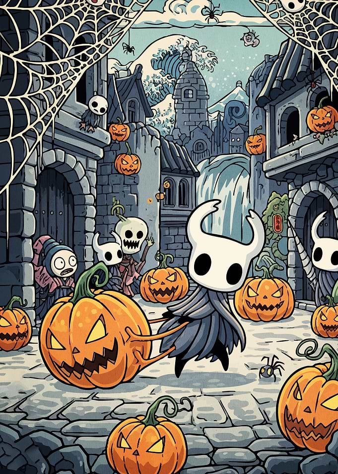 Hollow Knight Halloween